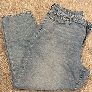 Madewell Curvy Perfect Vintage jeans size 33